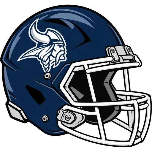 Atlantic City Vikings helmet