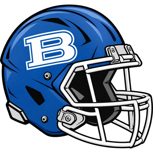 Barringer Blue Bears helmet