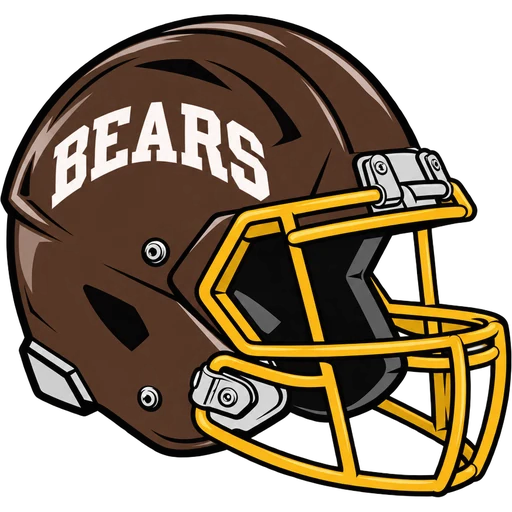 Delran Bears helmet