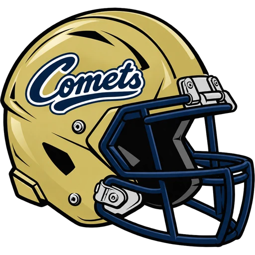 Hackensack Comets helmet