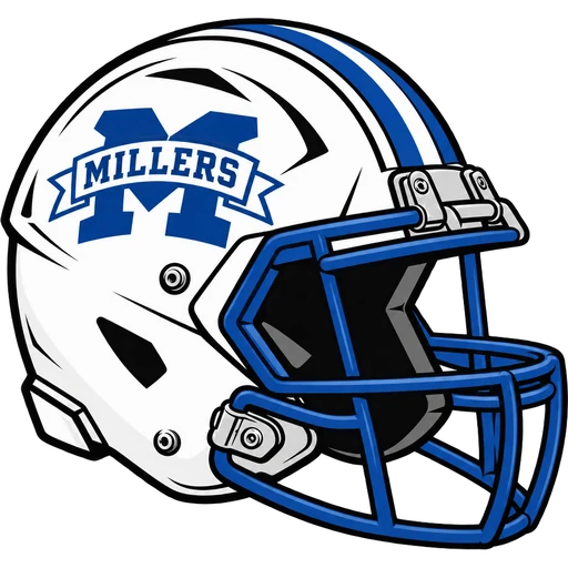 Millburn Millers helmet