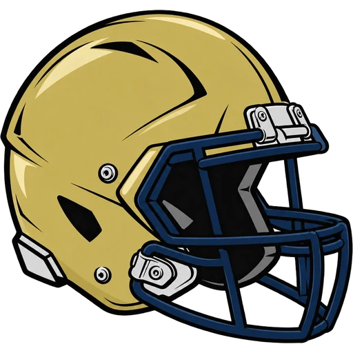 Old Tappan Golden Knights helmet