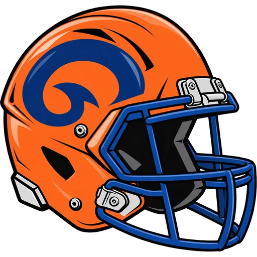 Overbrook Rams helmet