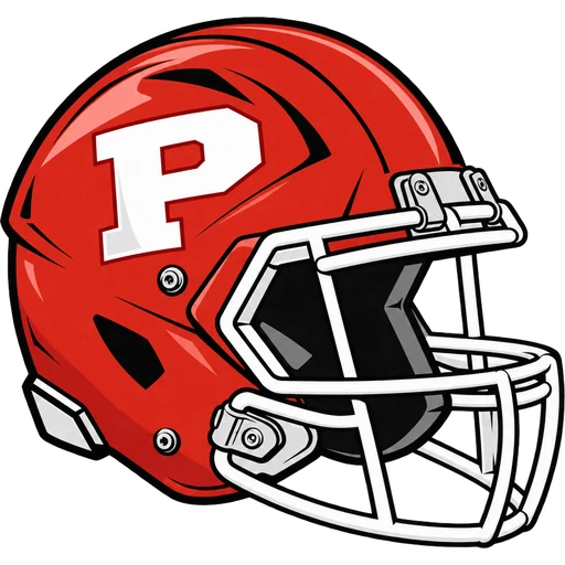 Paulsboro Red Raiders helmet