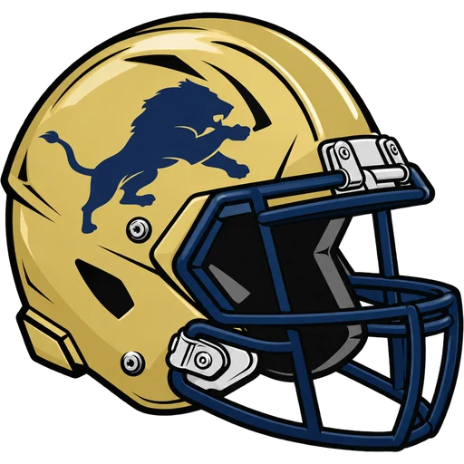 Pope John Lions helmet
