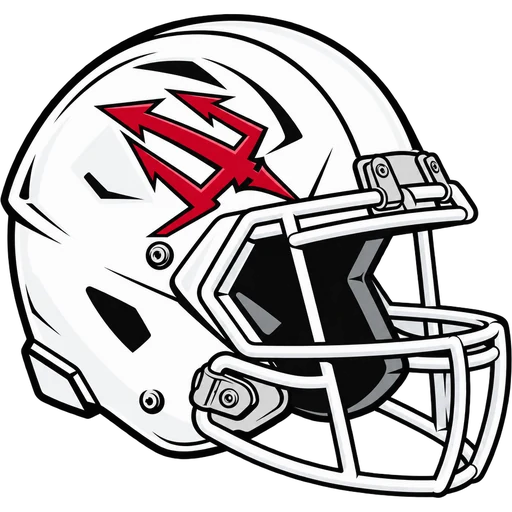 Rancocas Valley Red Devils helmet
