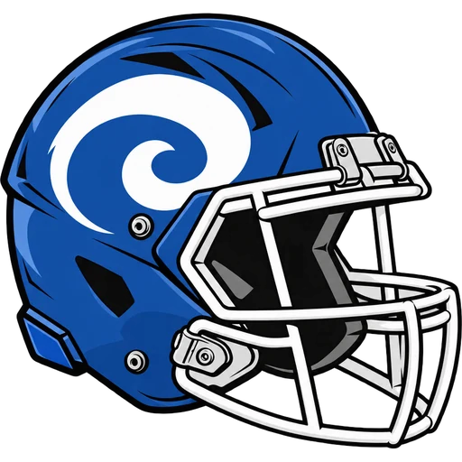 Salem Rams helmet