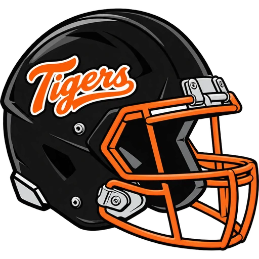 Tenafly Tigers helmet