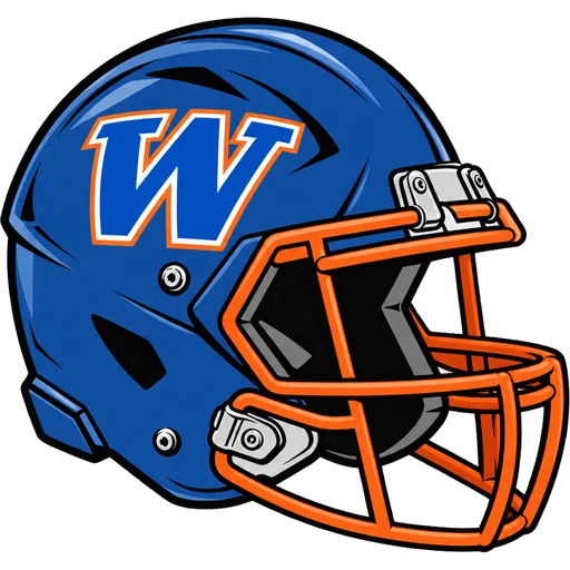 Woodstown Wolverines helmet